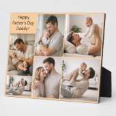 Happy Father’s Day Daddy! Personalized Photo Fotoplatte (Seite)