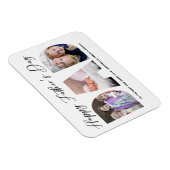 Happy Father’s Day Father’s Day Foto Magnet (Rechte Seite)