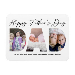 Happy Father’s Day Father’s Day Foto Magnet