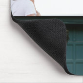 Happy Father’s Day Mustache Tribute Design Mousepad (Ecke)