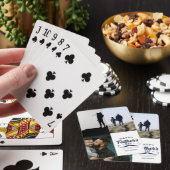 Happy Father’s Day Mustache Tribute Design Spielkarten (In Situ)