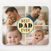 Happy Father’s Day Photo | Custom Dad Ever Mousepad (Vorne)