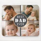 Happy Father’s Day Photo | Custom Dad Ever Mousepad (Vorne)