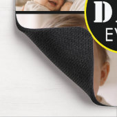 Happy Father’s Day Photo | Custom Dad Ever Mousepad (Ecke)