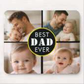 Happy Father’s Day Photo | Custom Dad Ever Mousepad (Vorne)