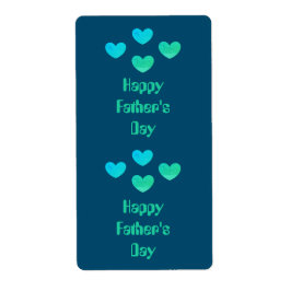 Happy Father's Day Aufkleber von dalDesignNZ