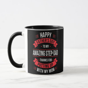 Happy Father's Day Best Bonus Dad Ever For Tasse