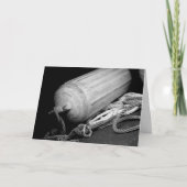 Happy Father's Day Boat Bouy Card Karte (Vorderseite)