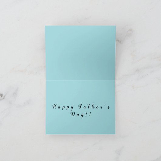 Happy Father's Day Card Karte (Innenseite)