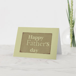 Happy Father's Day Card Karte