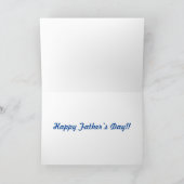 Happy Father's Day Card Karte (Innenseite)