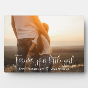 Happy Father's Day Custom Foto Fotoplatte