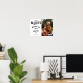 Happy Father's Day Custom Foto Poster (Heimbüro)