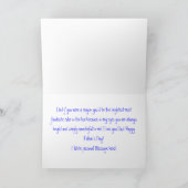 Happy Father's Day Daddy! Card Karte (Innenseite)
