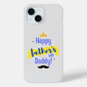 Happy Father's Day Daddy | iPhone Case (Rückseite)