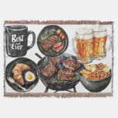 Happy Father's Day Decke (Vorderseite)