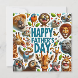 Happy Father's Day Flat Card