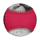 Happy Father's Day Foto Baseball (Rückseite)