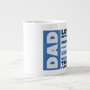 Happy Father's Day - Geschenk Jumbo Tasse