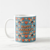 Happy Father's Day Gift Kaffeetasse (Links)