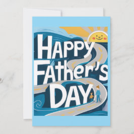 Happy Father's Day Greeting Card Dankeskarte