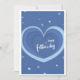 Happy Father's Day Greeting Card Feiertagskarte