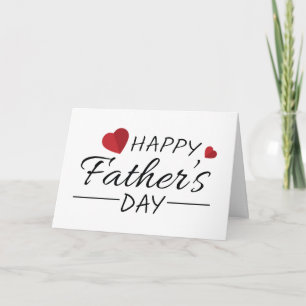Happy Father's Day greeting card Karte