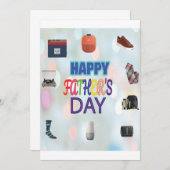 Happy Father's Day Invitation Einladung (Vorne/Hinten)