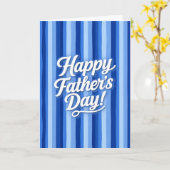 Happy Father's Day Karte (Gelbe Blume)