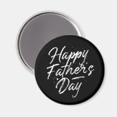 Happy Father's Day Magnet (Vorderseite/Rückseite)