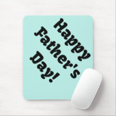 Happy Father's Day Mouse Pad Mousepad (Mit Mouse)
