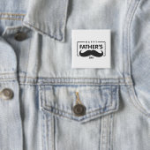 Happy Father's Day Mustache | Schaltfläche Button (Beispiel)