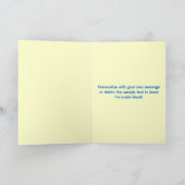 Happy Father's Day, Old Weiner Karte (Innenseite)