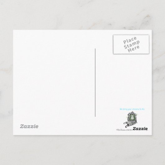 Happy Fathers Day Postkarte (Rückseite)