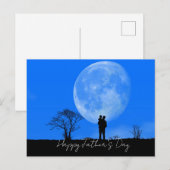 Happy Father's Day Postkarte (Vorne/Hinten)