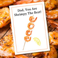 Happy Father's Day Shrimp Skewer