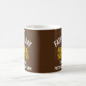 Happy Father's Day Step Dad Kaffeetasse (Mittel)