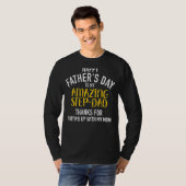 Happy Father's Day Step Vater T-Shirt (Vorne ganz)