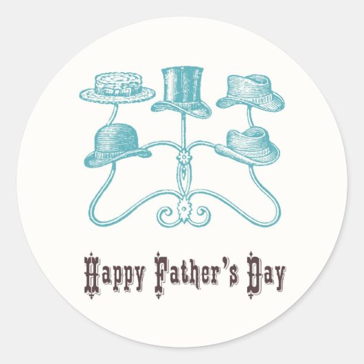 Happy Father's Day Stickers (Vorderseite)