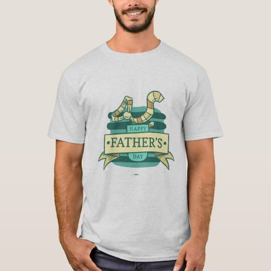 happy Father's Day T-Shirt (Vorderseite)
