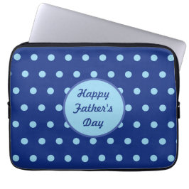 Happy Father's Day Tablet Case (Navy & Soft Blue)