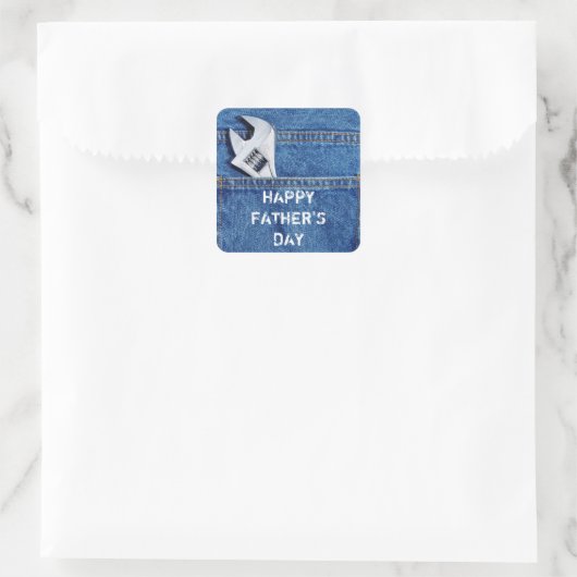 Happy Father's Day Tool Sticker (Tasche)