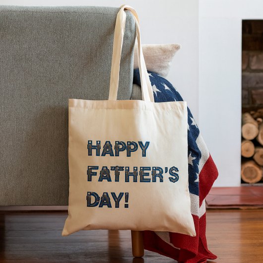 Happy Fathers Day Tote Bag Tragetasche