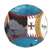 Happy Father's Day Trophy Baseball (Vorderseite)