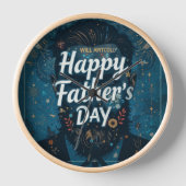 Happy Father's Day Uhr (Vorderseite)