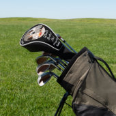 Happy Father's Day World's Best Vater Custom Foto Golf Headcover (In SItu)