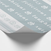 Happy Feeling Geschenkpapier (Ecke)