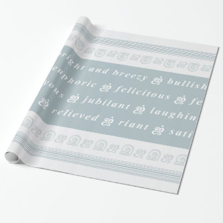 Happy Feeling Geschenkpapier