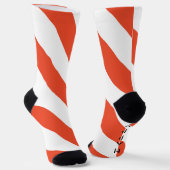 Happy Feet Candy Cane Socks Socken (Gewinkelt)