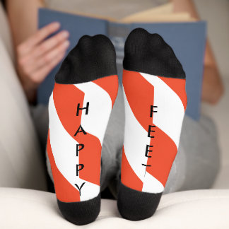 Happy Feet Candy Cane Socks Socken